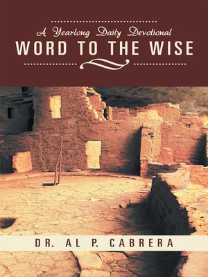 cover image of Word to the Wise